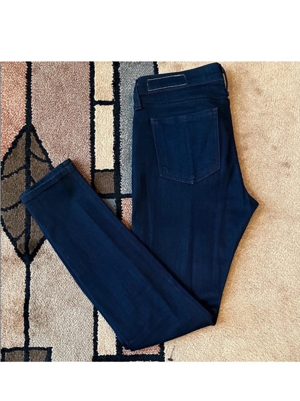 Rag & Bone Skinny Jeans - Women’s 26, Dark Blue Stretch Denim - Picture 12 of 14